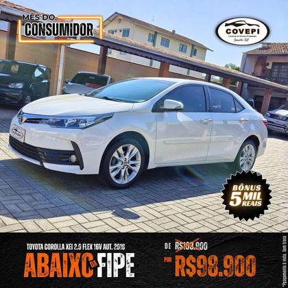 TOYOTA COROLLA 2.0 XEI 16V FLEX 4P AUTOMÁTICO